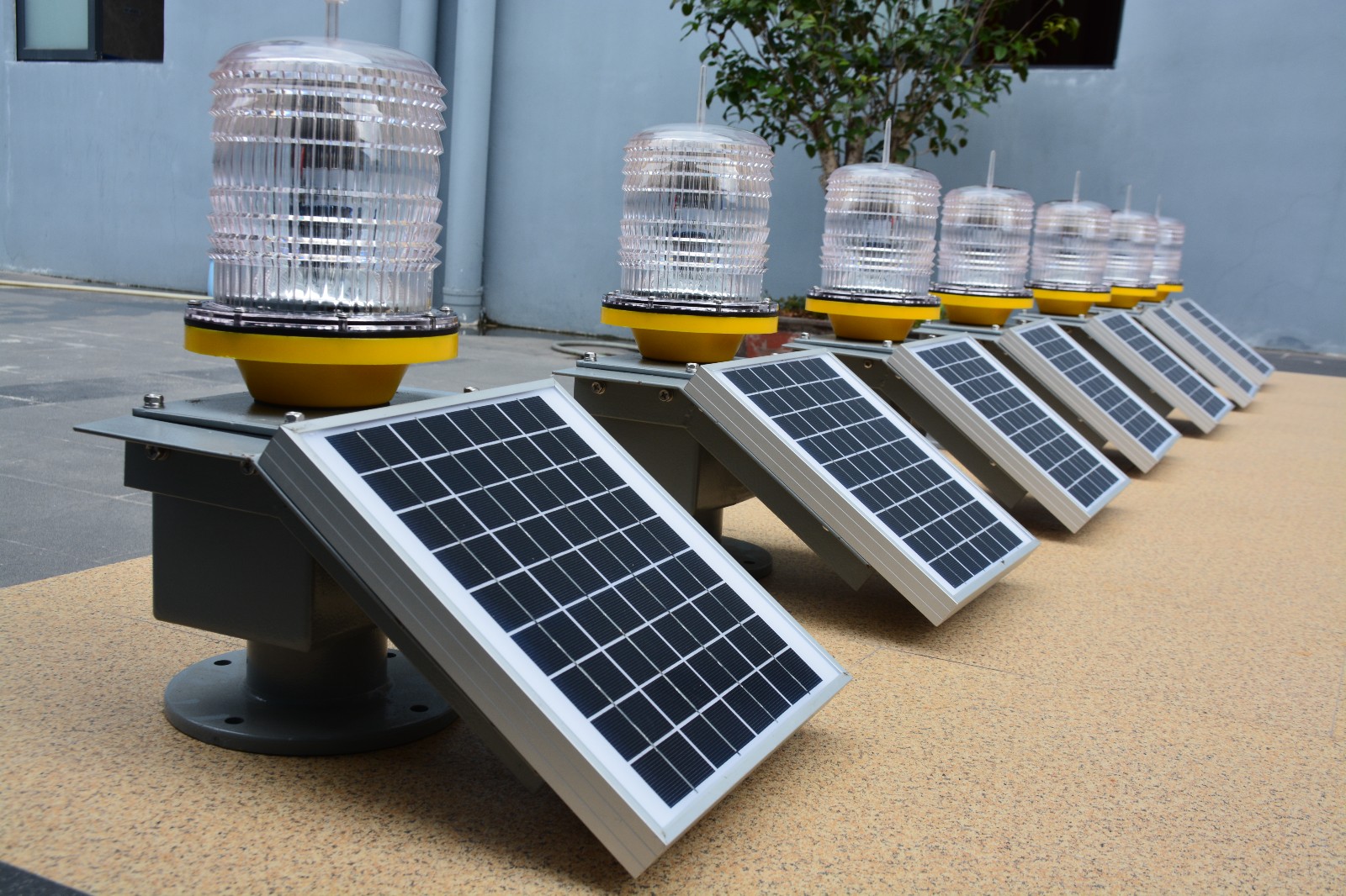 陌生的航空障碍灯